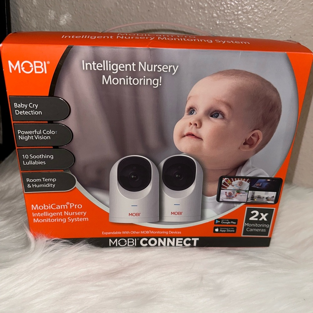 Baby monitor 2pack camera perfect to cover two different spaces